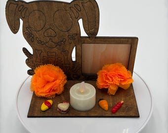 Dia De Los Muertos Day Of The Dead Dog (Male) With DIY Paint Kit!