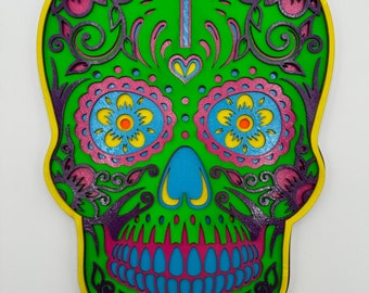 Sugar Skull Male with Cross