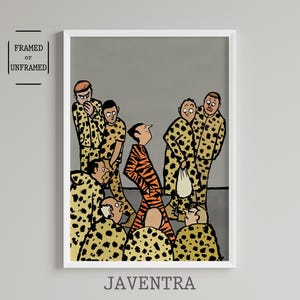 Jean Jullien - Diferente / Pósters de humor / Lámina de Jean Jullien / Póster divertido / Decoración de pared / Arte contemporáneo / Decoración del hogar / Arte pop