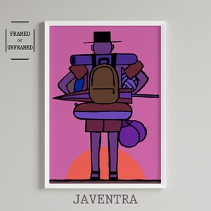 Jean Jullien - 夏の準備 | ユーモアポスター | Jean Jullien プリント | おもしろポスター | 壁アート装飾 | 現代アート | 家の装飾