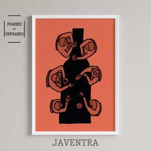 Jean Jullien - Póster / Póster humorístico / Lámina de Jean Jullien / Póster divertido / Decoración mural / Arte contemporáneo / Decoración del hogar / Arte pop