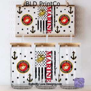 L652 Marine 1 UVDTF Libbey Wrap