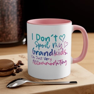 I Don&#39;t Spoil My Grandkids I&#39;m Just Very Accommodating mug, gift for grandma, gift from grandkids, nana mug, coffee lover, mother&#39;s day gift