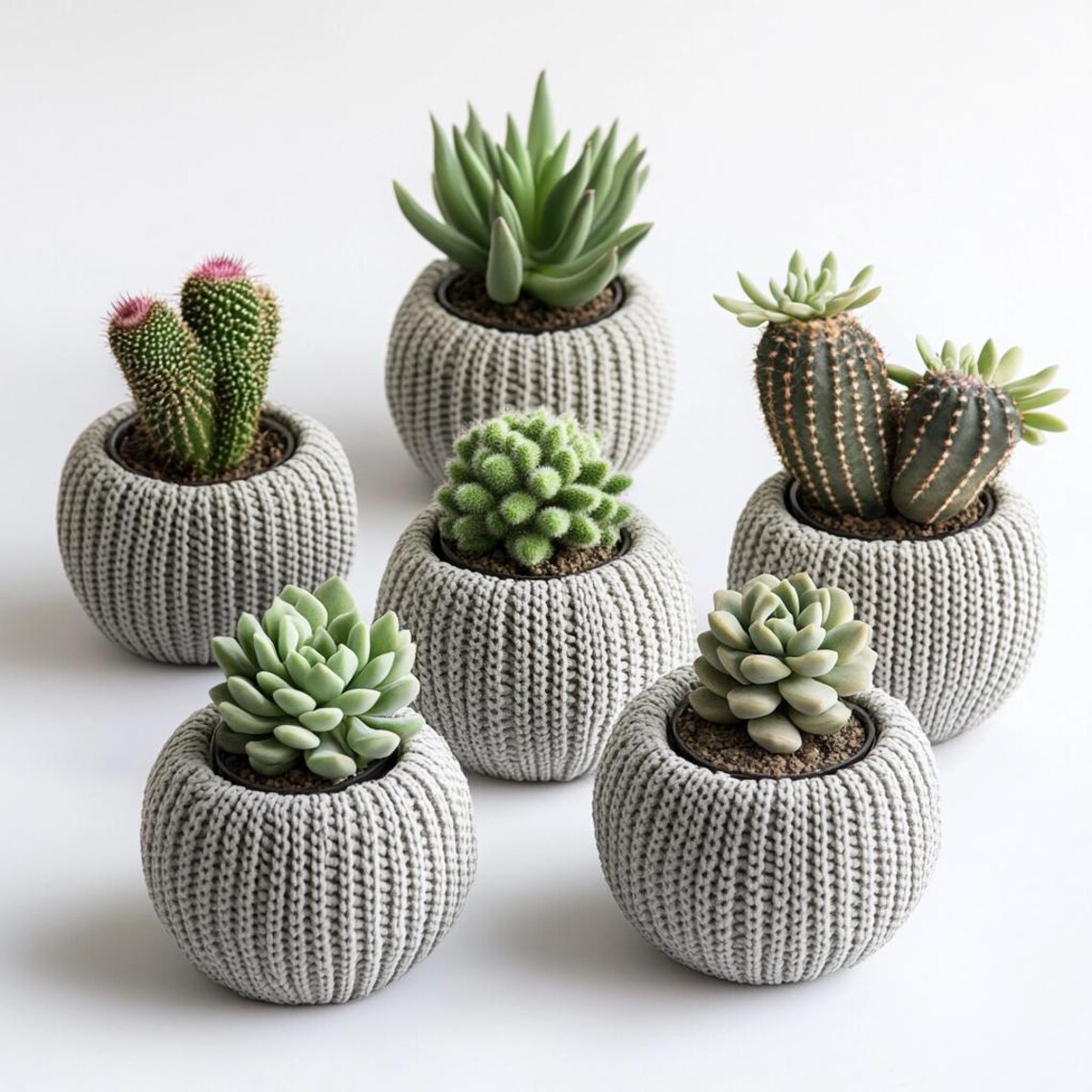 Woven Texture Planters Natural and Elegant Style for Your Plants - Etsy