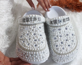 Custom Handmade comfortable bridal slippers, Wedding bridal slippers bachelorette party personalized slippers with preparation for wedding