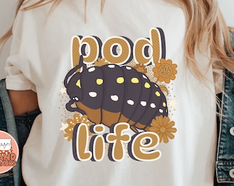 Isopod Shirt, Insect Pill Bug Shirt, Bugs Insect Lover Gift, Funny Weird Crazy Shirts,  Entomology Science Teacher Tee, Gift for Mom