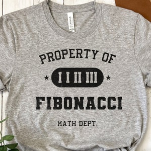 Fibonacci Math shirt Golden Ratio Spiral Geometry Teacher Science Tshirt Math Teacher Gift Geek Gift Sacred Geometry Mathlete Math Lovers