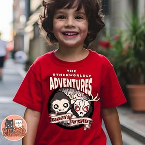 Adventures of Biggy and Wendy, Cryptid Collections T-shirt, Cryptozoologist TShirt, Cryptid Tee, Bigfoot Sasquatch Wendigo YOUTH Shirt