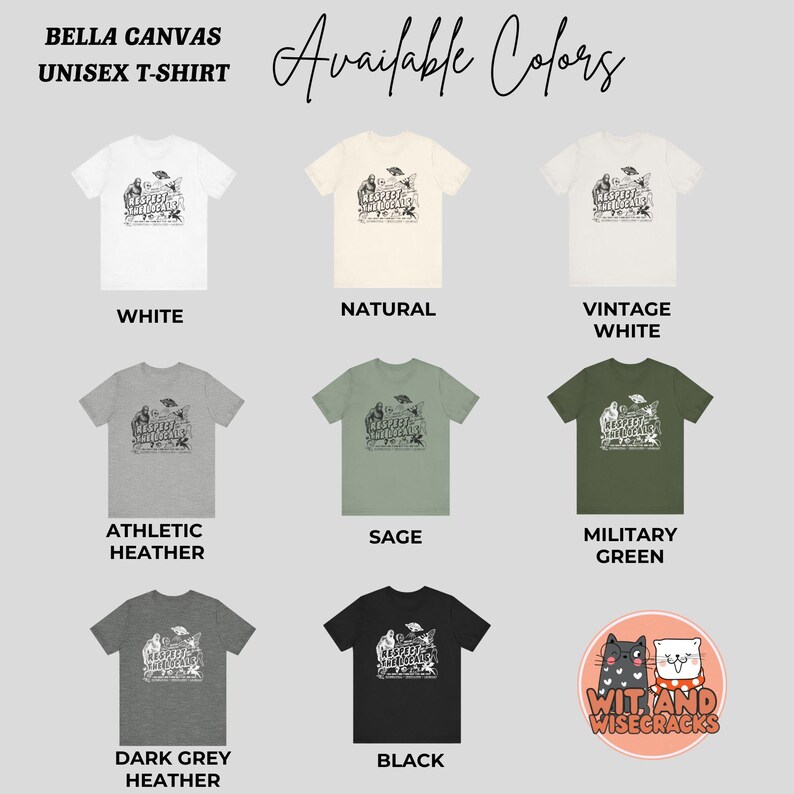 Bigfoot Funny Sasquatch Shirt, Outdoor Lover Camping Gift, Hiking T-Shirt, Ufo Shirt, Alien Shirt, Nature Tshirts, Cryptid Shirt Bild 7