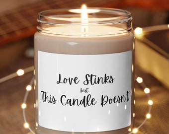 Bougie de soja parfumée en cadeau : un cadeau amusant pour la Saint-Valentin