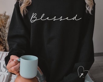 Blessed Mom Sweatshirt: Unisex Christian Gift