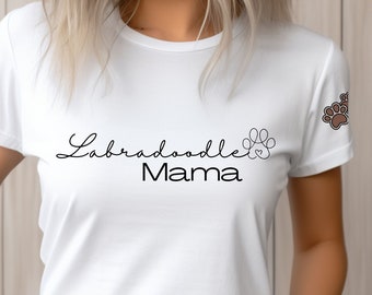 Labradoodle Mama Shirt: Dog Lover Gift