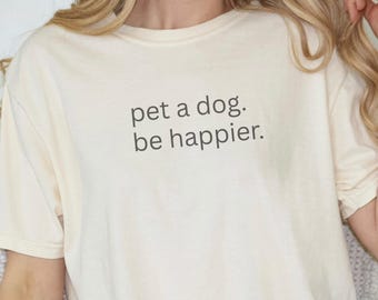 Funny Dog Graphic Shirt: Cotton-Blend Pet Lover Tee