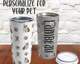 Gobelet personnalisé avec photo d'animal de compagnie : tasse à café personnalisée pour chien, cadeau pour propriétaire d'animal de compagnie