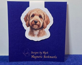 Goldendoodle- Magnetic Bookmark