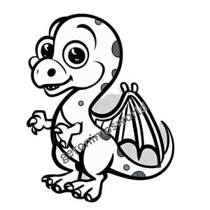 Coloring page Dino Coloring Book (Part 2) PDF print PDF worksheets kindergarten preschool school 10 coloring pages as PDF print