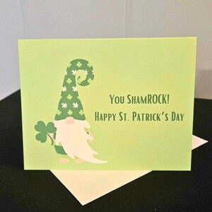 Happy St. Patrick&#39;s day card, You Shamrock St. Patrick&#39;s Day card