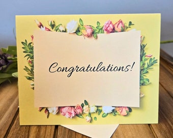 Congratulations card for any occasion