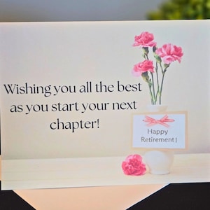 Happy Retirement card