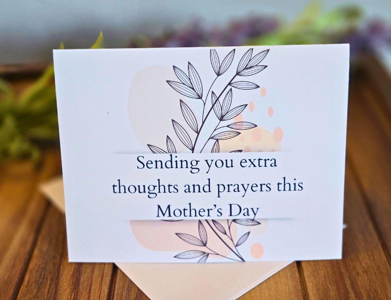 Sympathy Mother's Day Card, Loss of Mom, Grief Card - Etsy