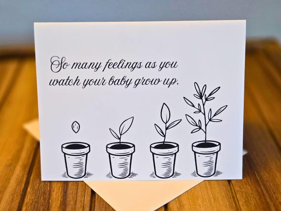 Card for parents of child leaving for college.