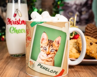 Custom Pet Mug Christmas Pet Mug Cat Mom Custom Dog Mug Dog Coffee Cup Personalized Pet Mug Dog Mom Mug Personalized Cat Dad Mug New Dog Mug