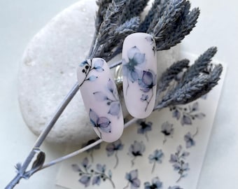 Nail water decal