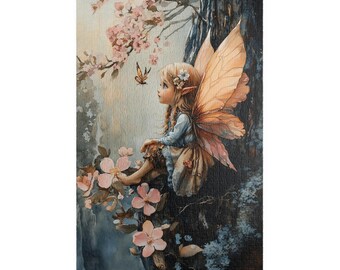 Fairy in Flower Tree Jigsaw Puzzle: Magical Forest Gift - Etsy