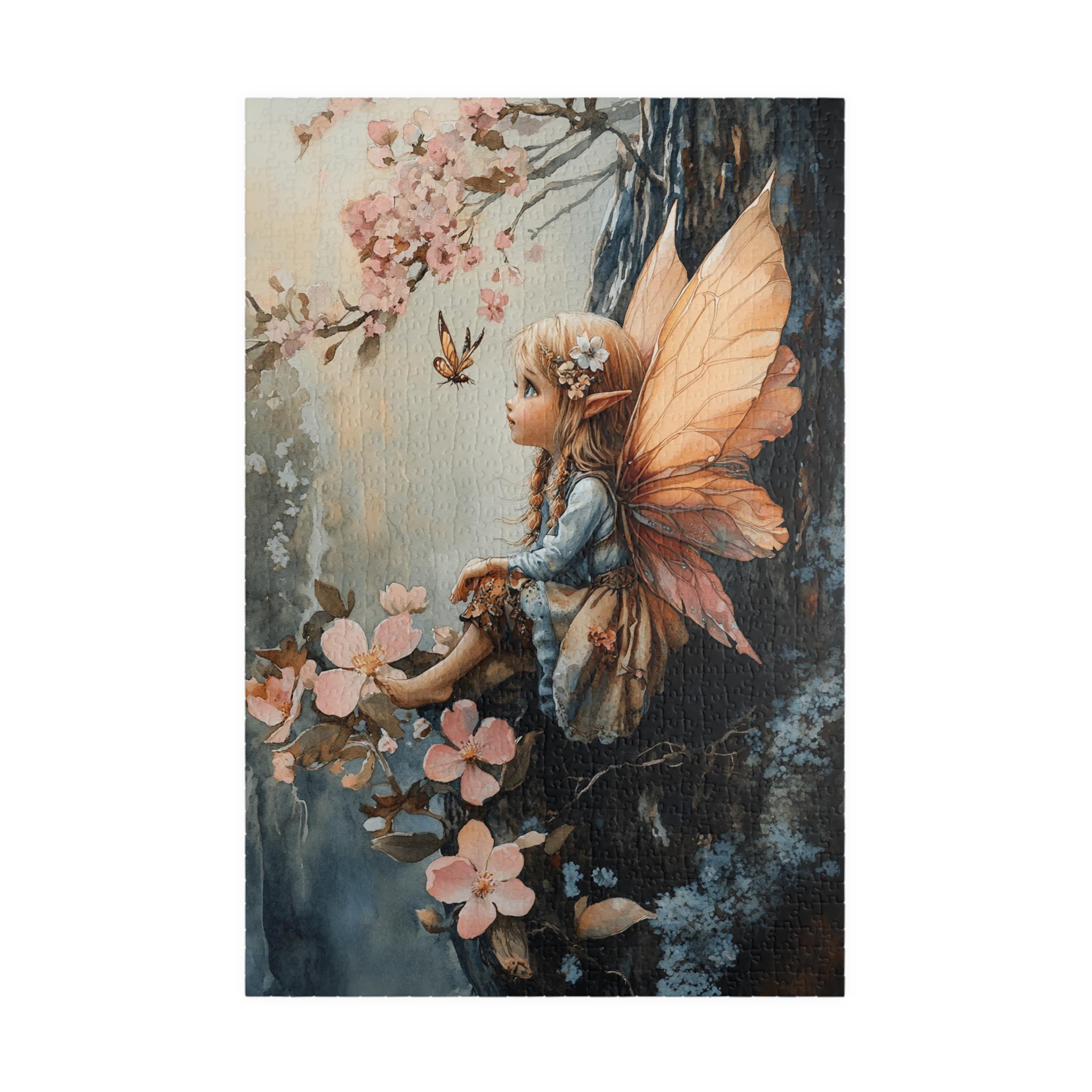 Fairy in Flower Tree Jigsaw Puzzle: Magical Forest Gift - Etsy