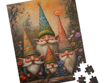 Magic Puzzle Company The Gnomes Homes Jigsaw Puzzle - 1000pc