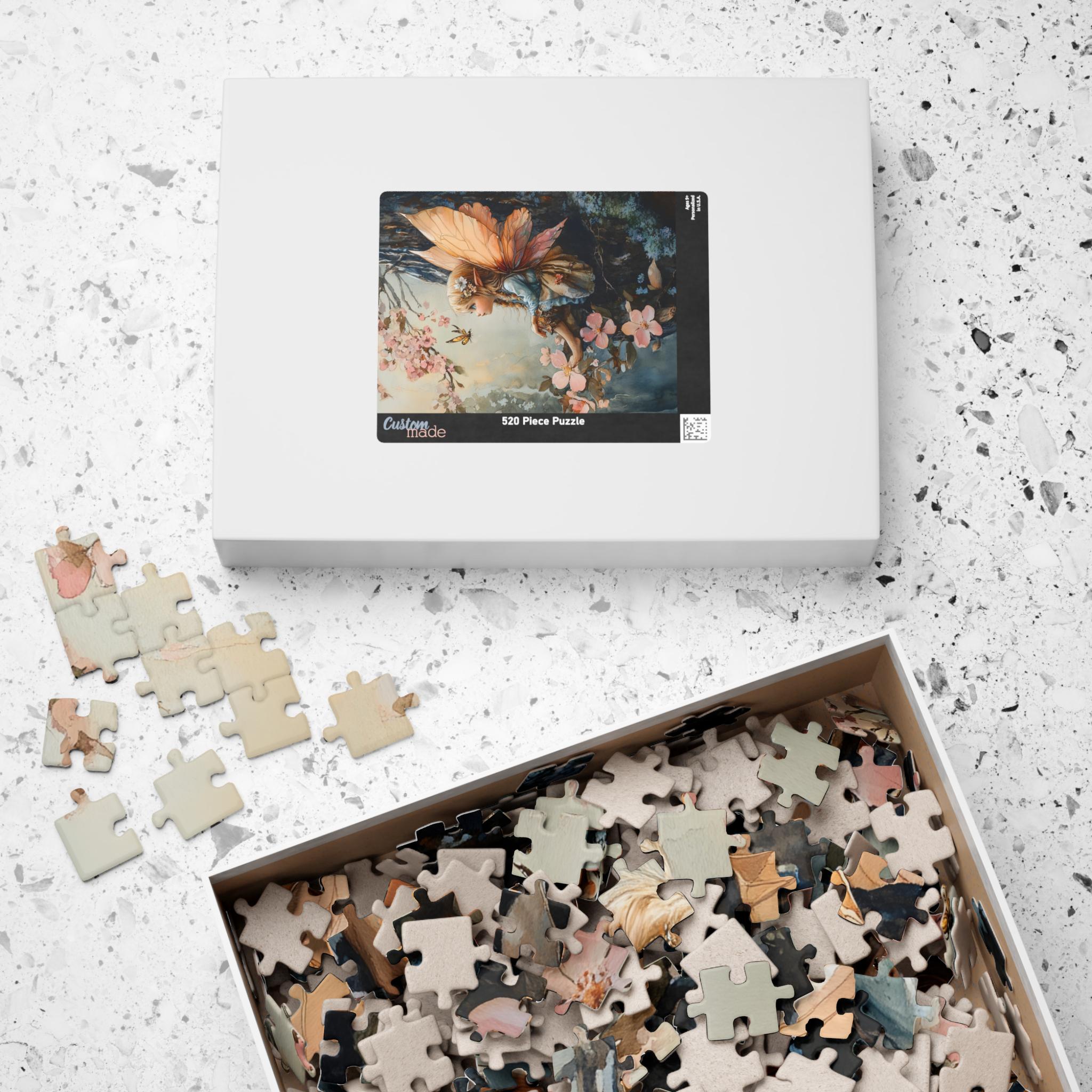 Fairy in Flower Tree Jigsaw Puzzle: Magical Forest Gift - Etsy