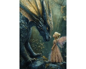 妖精とお城の幻想的なアート il_340x270.6874437087_in4x.jpg