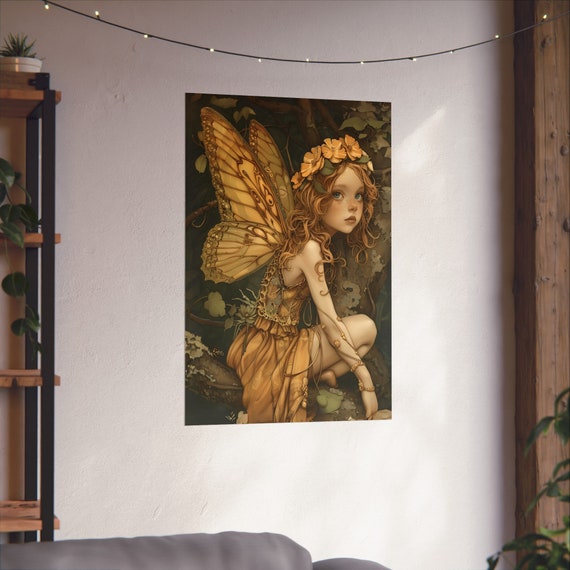 Poster Sur Toile Représentant Des Elfes Animés - Décoration