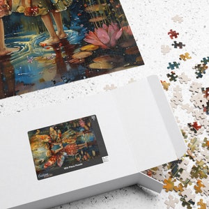 Puzzle Lazels Faeries 200 Pezzi | Edizione Metallo Titanio | Nuovo Mai Giocato