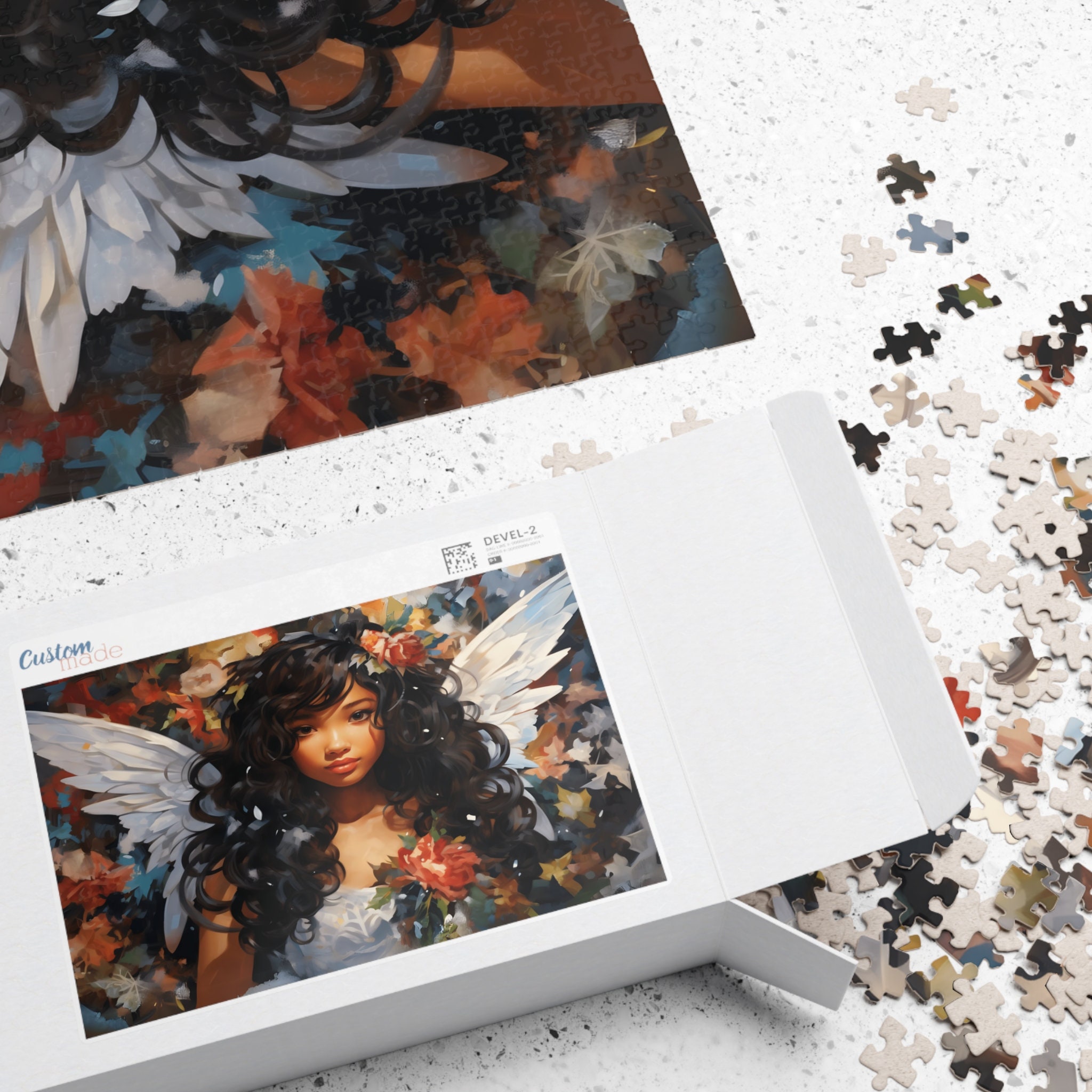 Beautiful Angel Jigsaw Puzzle. Relaxing for One, Fun for a Group. Great ...