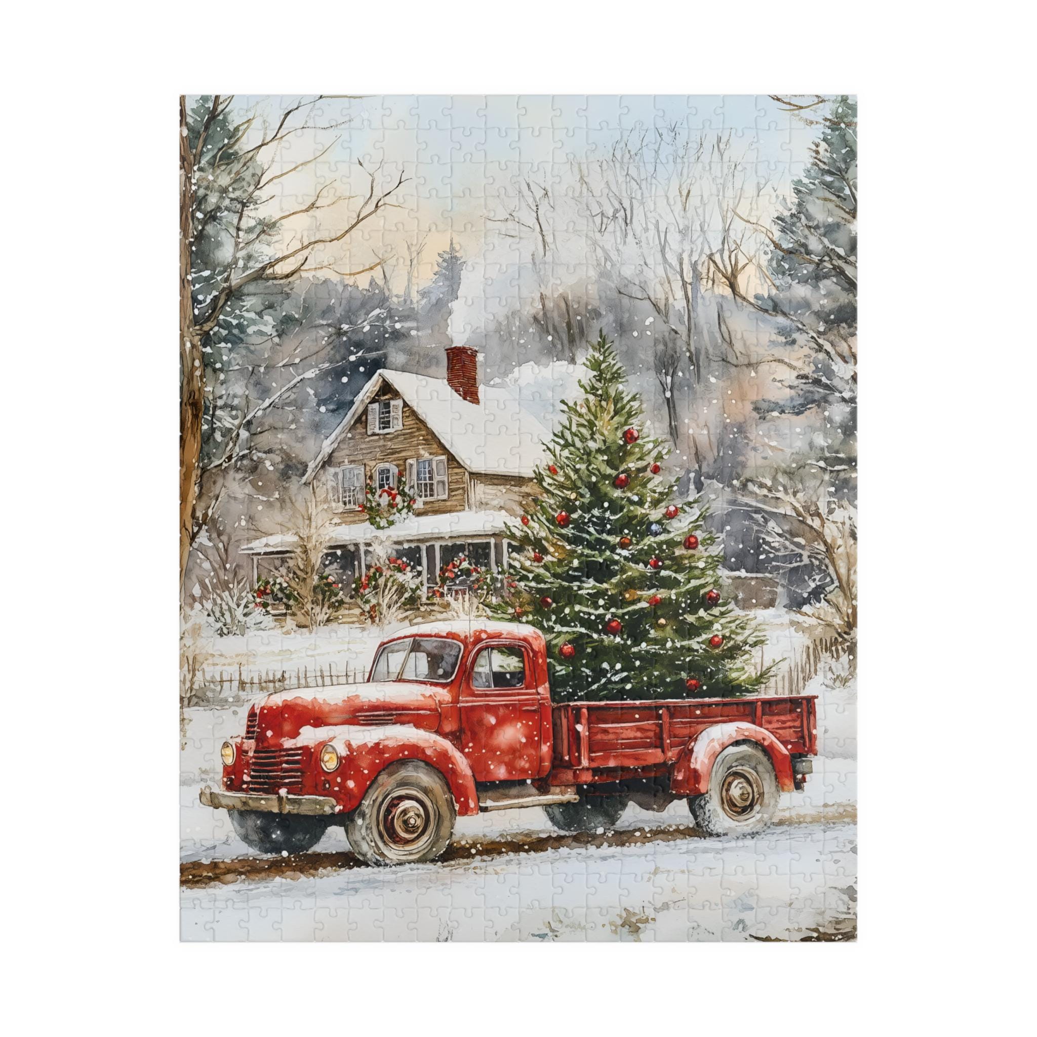 赤いトラックのジグソーパズル 赤いトラックのジグソーパズル 楽天市場】トラック（パズル｜ホビー