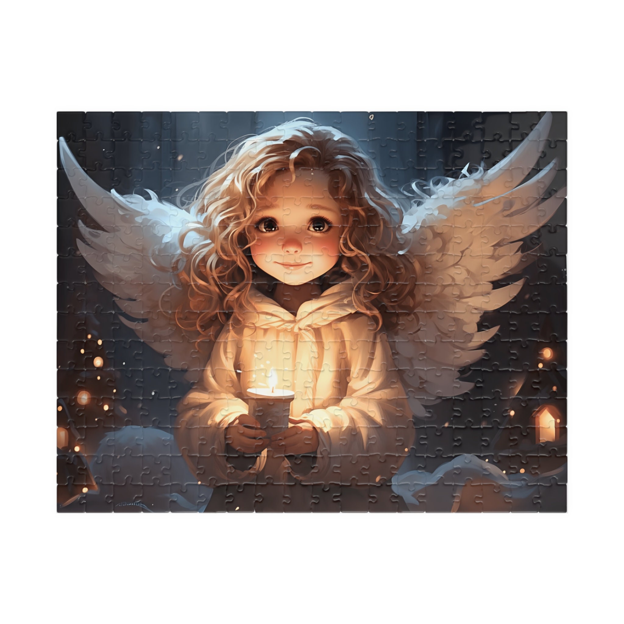 Cute Little Angel Jigsaw Puzzle Gift. Start a New Memory-making