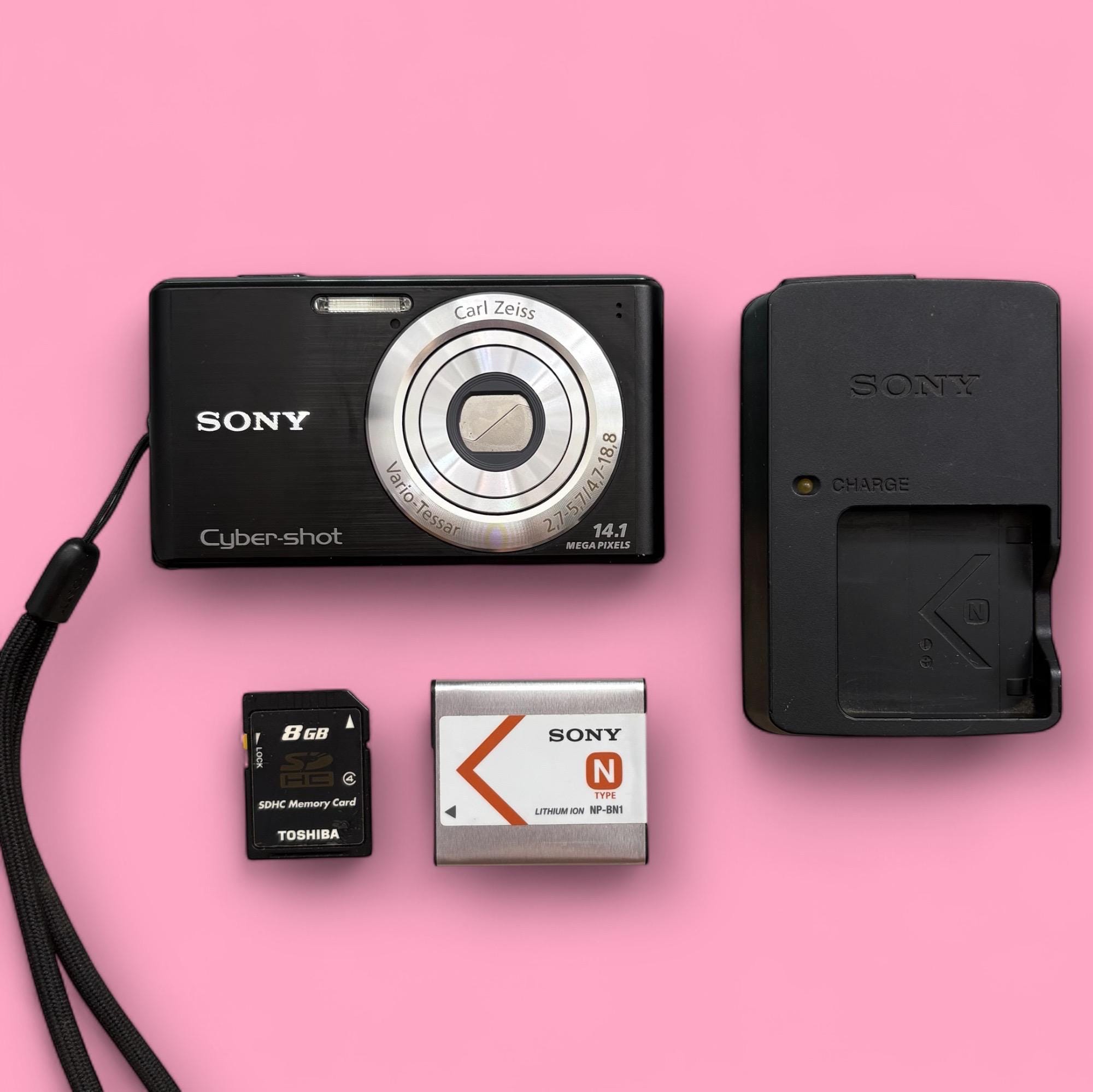 dsc w560 sony 720p camera