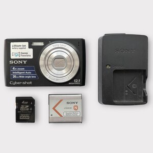 Camera  Sony Cyber-shot DSC-W510 with memory card