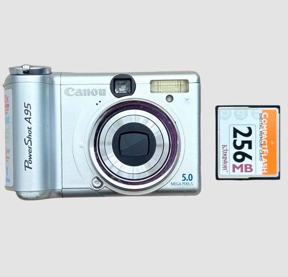 Canon Powershot A95 5.0 Mpixels. Digital Camera Tested Working