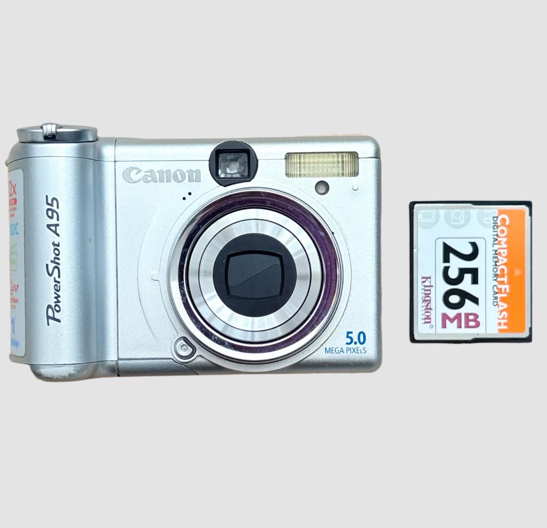 Canon Powershot A95 5.0 Mpixels. Digital Camera Tested Working