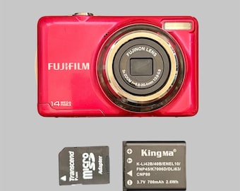 Cámara Fujifilm Finepix JV300, con batería.