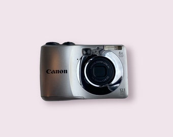 Canon PowerShot A1200 HD 12.1MP Digital Camera Silver WORKing