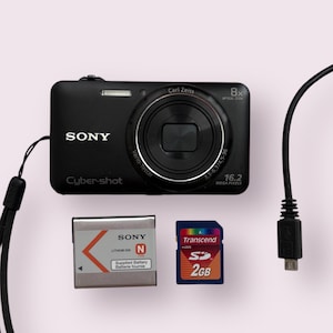 Digital Camera Sony Cyber-Shot DSC-WX60  / Vintage Digital Camera / Sony cameras