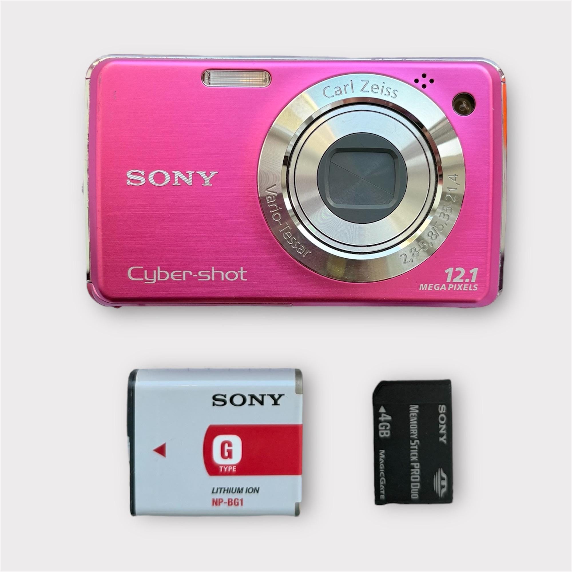 Sony Cyber-shot DSC-W220 Pink 12.1MP Digital Compact Camera - Etsy