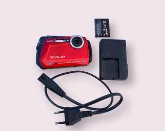 Digital Camera Casio Exilim EX-G1 / Rare camera /red camera/ work camera