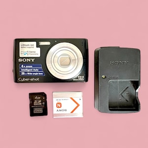 Kamera Sony Cyber-shot DSC-W510 mit Speicherkarte