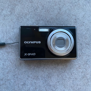 Digital Camera Olympus X-940 / Vintage Digital Camera / Olympus cameras/ + usb + card 16 GB