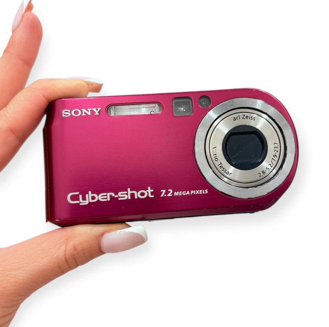 Sony cyber shot pink camera - Etsy 日本