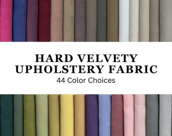 Hard Velvety Upholstery Velvet Fabric, Velvety Drapery Fabric by the Yard, Luxury Durable Fabric Meter, Velvety Furniture and Sofa Fabric